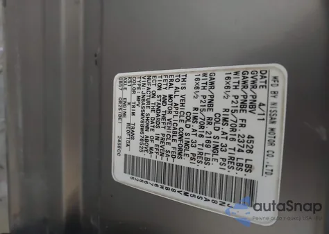 2011 Nissan Rogue S z USA, uszkodzony, nr VIN JN8AS5MV8BW676525